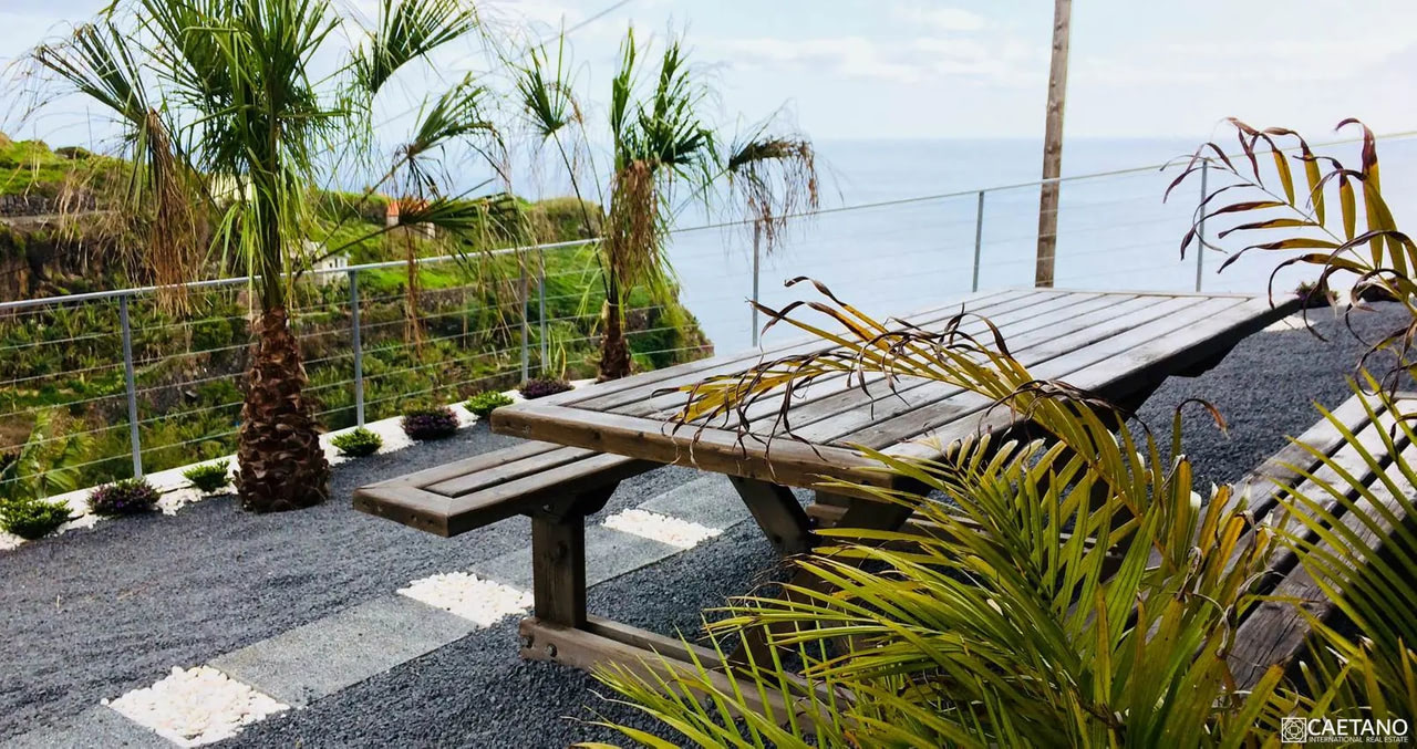 Terrasse mit Meerblick