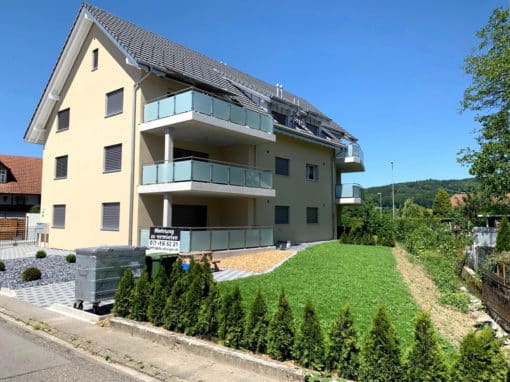 MODERNE WOHNUNG MIT GROSSEM ESTRICH in Hendschiken