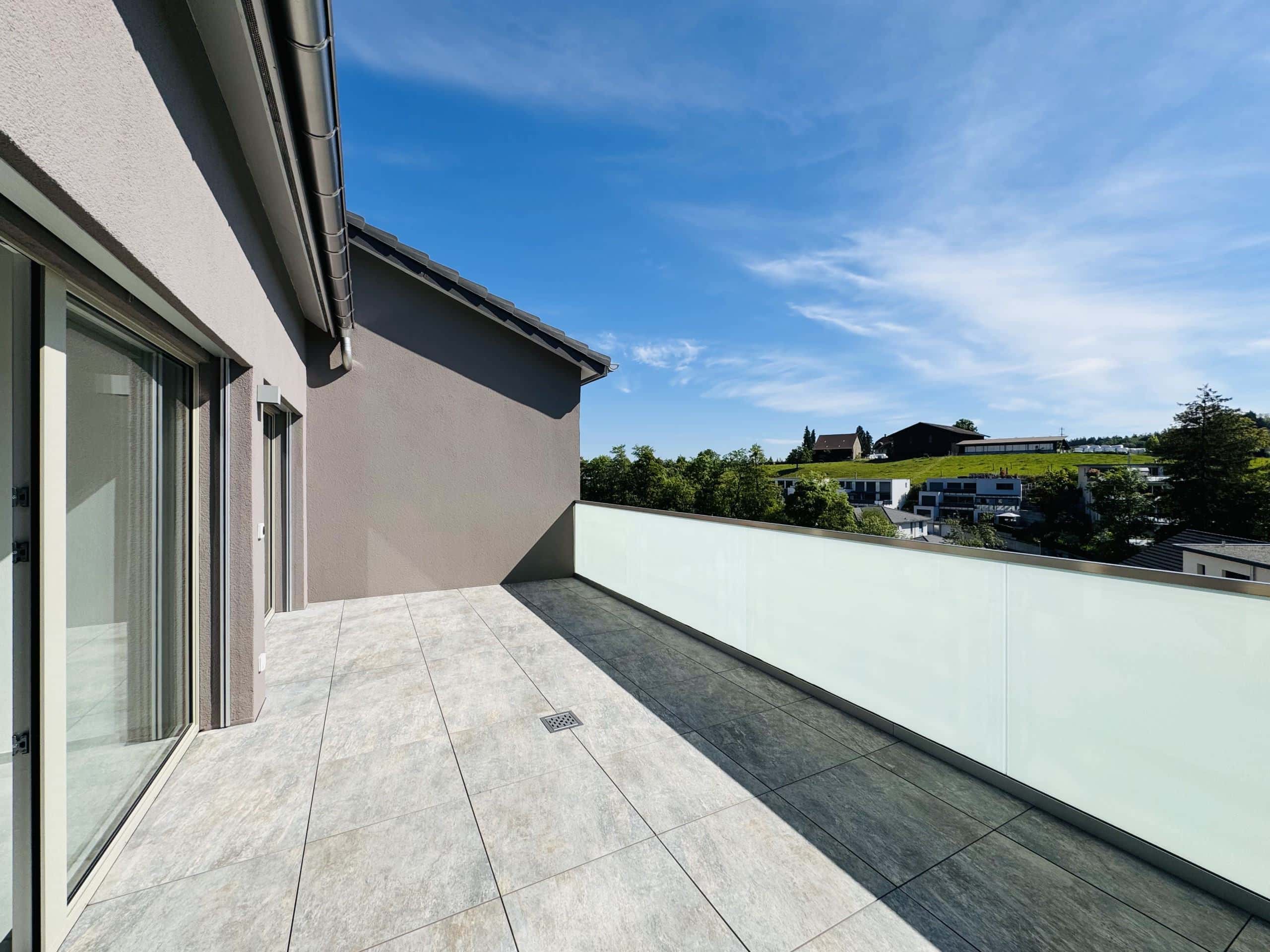 Dachterrasse mit Weitblick